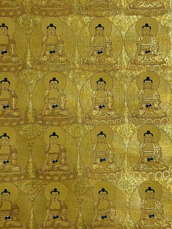 108 Shakyamuni Buddha Thangka - Art Of Tibet