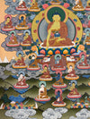 35 Buddha Masterpiece Thangka - Art Of Tibet
