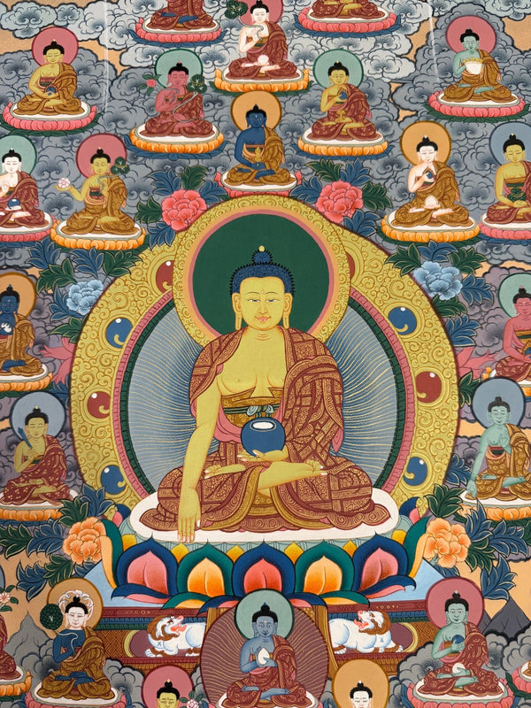 35 Buddha Masterpiece Thangka - Art Of Tibet