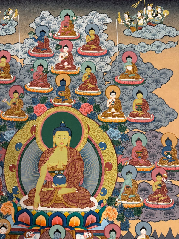 35 Buddha Masterpiece Thangka - Art Of Tibet