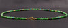 Tibetan Turquoise & Green Jade Short Mala