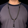 Pyrite & Onyx Mala – Prosperity & Protection