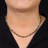 Hematite with Tiger Eye Short Mala