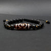 Lava Stone & Dzi Beads Grounding Bracelet