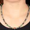 Moss Agate Short Mala