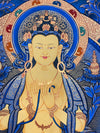 Maitreya Buddha Thangka