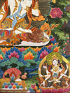 White Tara Large Thangka