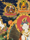 White Tara Large Thangka