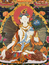 White Tara Large Thangka