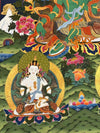 Green Tara Large Thangka
