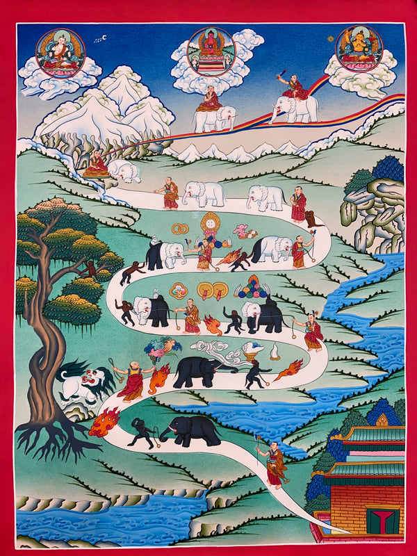 Way To Heaven Thangka