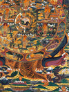 Wheel Of Life Masterpiece Large Thangka