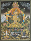 Manjushri Large Thangka
