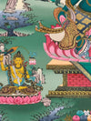 Green Tara Thangka