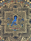 Kalachakra Mandala Tibetan Thangka Painting