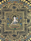 Kalachakra Mandala Tibetan Thangka Painting