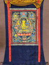 Manjushri Thangka - Silk Framed