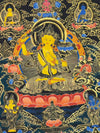 Manjushri Thangka - Silk Framed