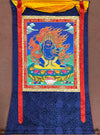 Vajrapani Thangka - Silk Framed