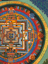 Kalachakra Mandala Tibetan Thangka Painting