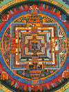 Kalachakra Mandala Tibetan Thangka Painting