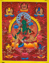 Green Tara Large Thangka