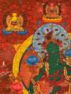 Green Tara Large Thangka