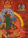 Green Tara Large Thangka