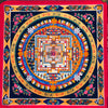 Kalachakra Mandala Large Tibetan Thangka Painting