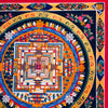 Kalachakra Mandala Large Tibetan Thangka Painting