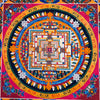 Kalachakra Mandala Large Tibetan Thangka Painting