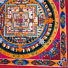 Kalachakra Mandala Large Tibetan Thangka Painting