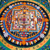 Kalachakra Mandala Large Tibetan Thangka Painting
