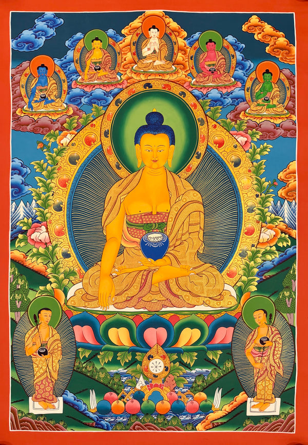 Shakyamuni Buddha Large Thangka