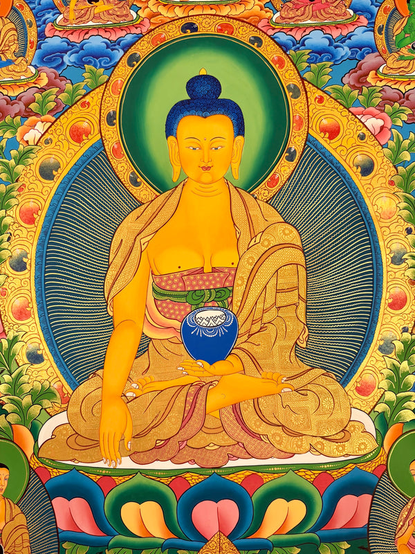 Shakyamuni Buddha Large Thangka