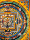 Kalachakra Mandala Tibetan Thangka Painting
