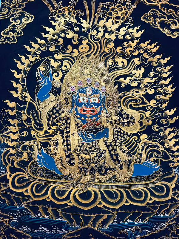 Kagyu Mahakala Bernagchen Thangka