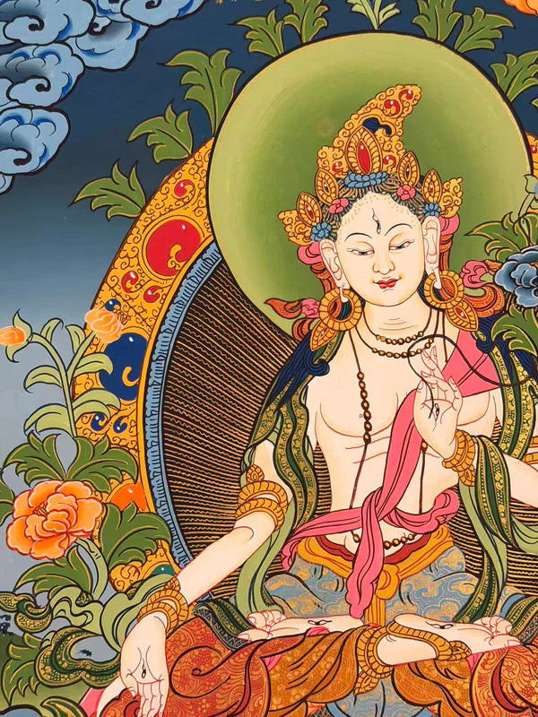 White Tara Thangka
