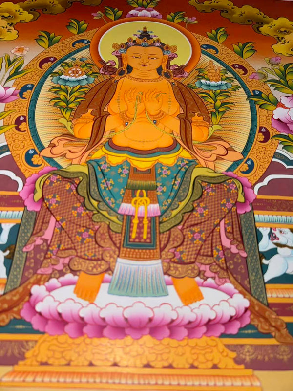 Maitreya Buddha Thangka