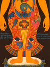 7 Chakra Thangka Painting