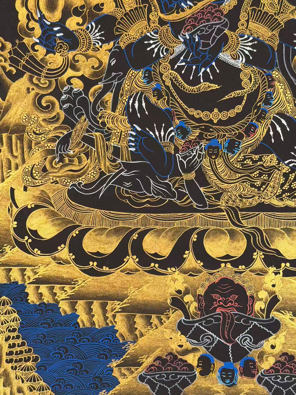 Six Arm Mahakala Thangka