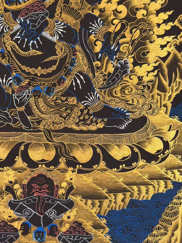 Six Arm Mahakala Thangka