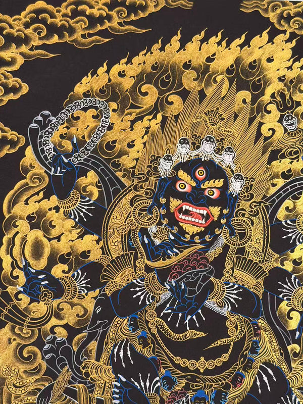 Six Arm Mahakala Thangka