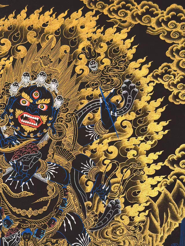 Six Arm Mahakala Thangka