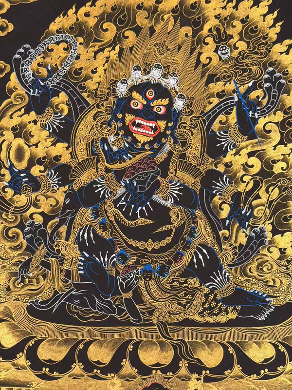 Six Arm Mahakala Thangka