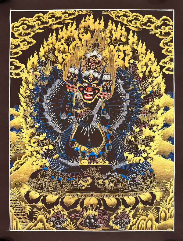 Yamantaka Masterpiece Thangka
