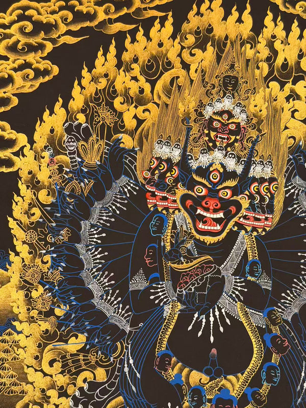 Yamantaka Masterpiece Thangka