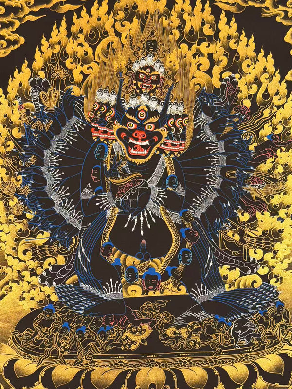 Yamantaka Masterpiece Thangka