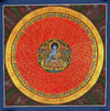 Om Mantra Mandala Thangka