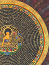 Om Mantra Mandala Thangka